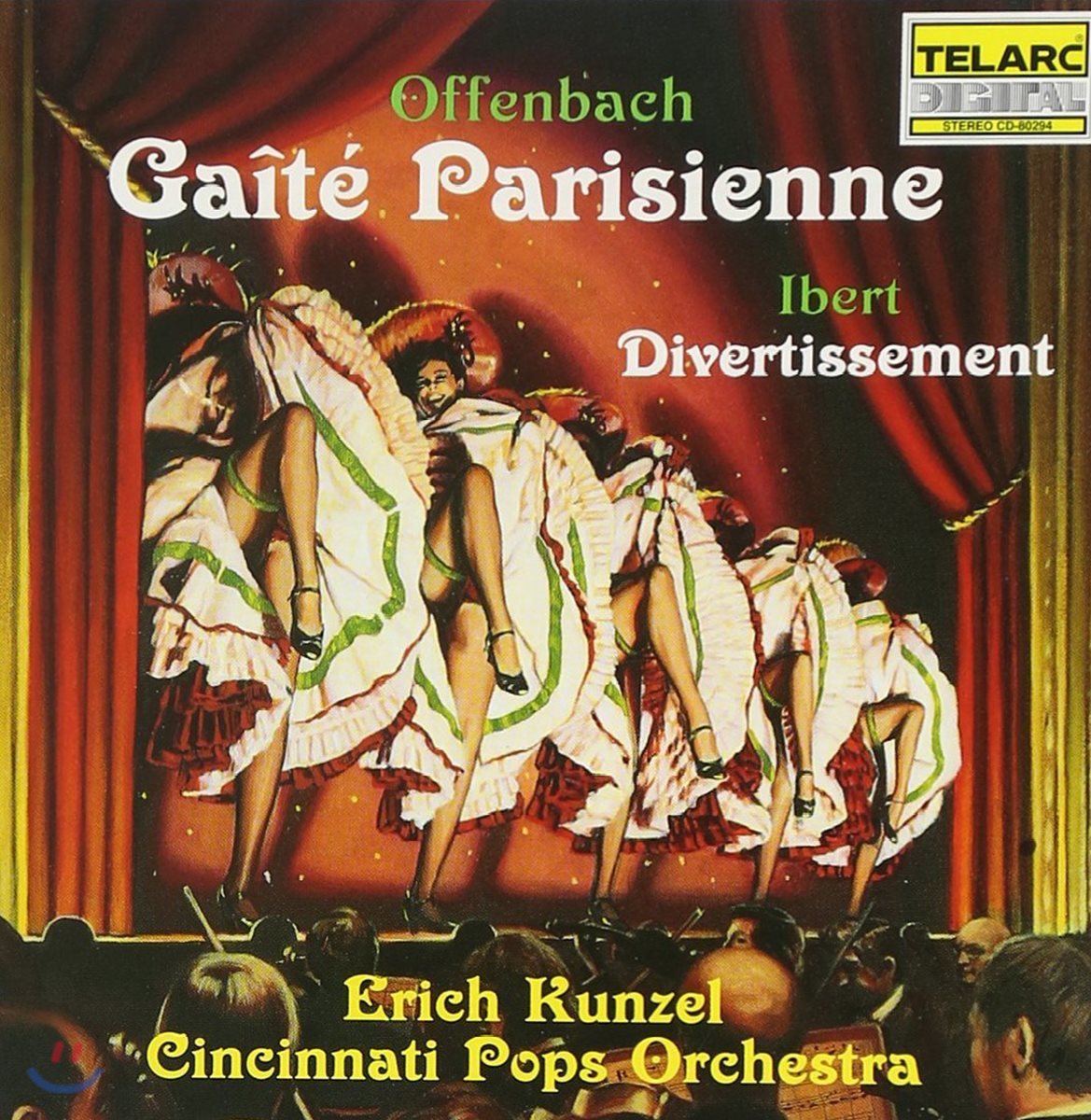 Erich Kunzel 오펜바흐: 유쾌한 파리인 / 이베르: 디베르티스망 - 에리히 쿤젤, 신시내티 팝스 오케스트라 (Offenbach: Gaite Parisienne / Ibert: Divertissement)