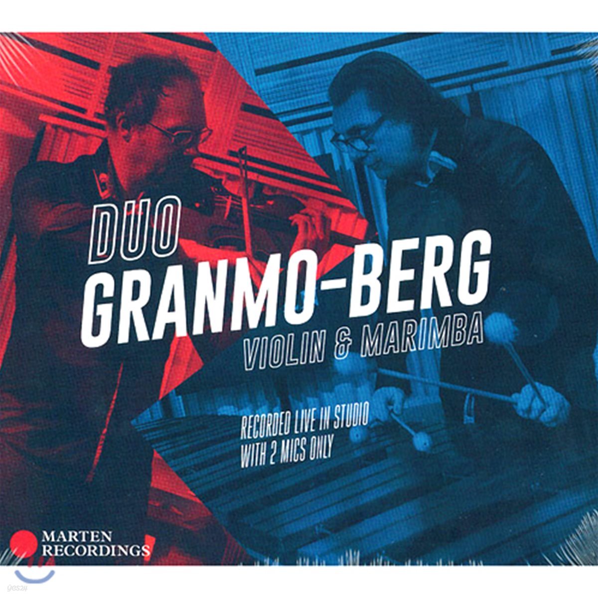 Duo Granmo-Berg 듀오 그란모 &amp; 베르그 - 바이올린과 마림바 이중주집 (Violin &amp; Marimba) Marten Recordings 3집