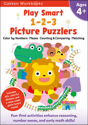 Play Smart 1-2-3 Picture Puzzlers Ages 4+