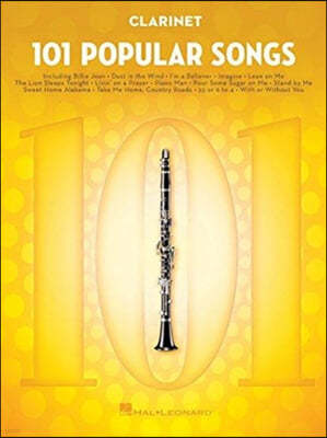 101 Popular Songs: For Clarinet