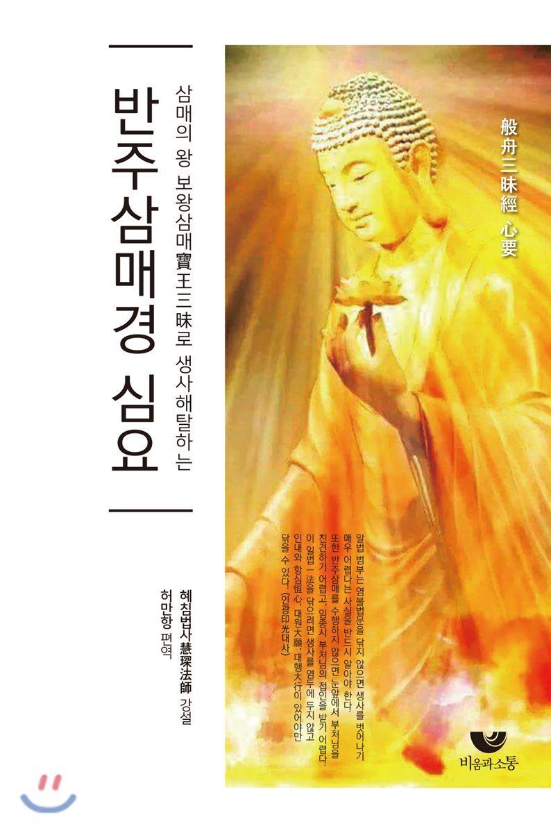 비움과소통  반주삼매경 심요