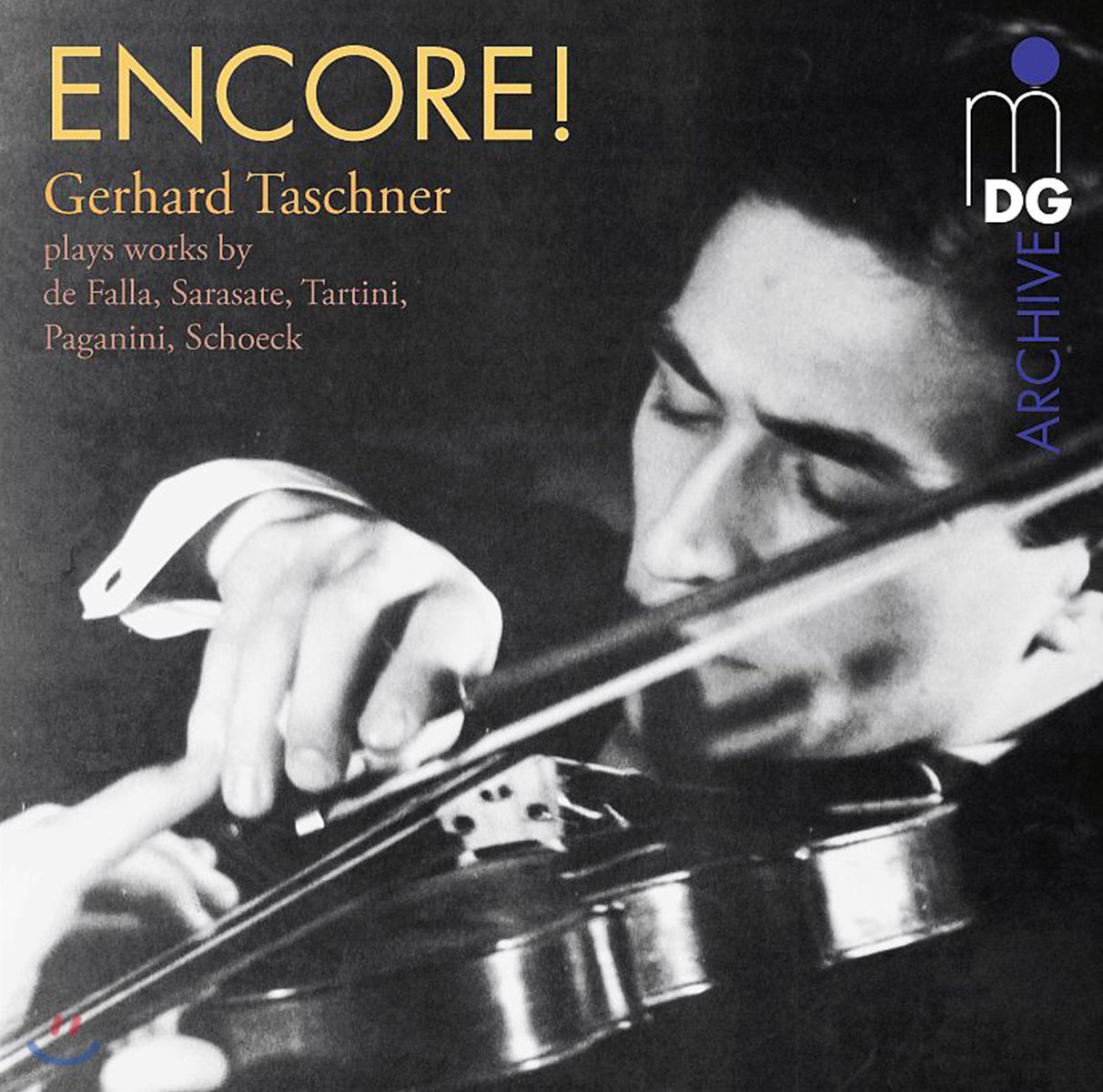 Gerhard Taschner 게르하르트 타슈너의 앙코르! - 파야 / 사라사테 / 타르티니 / 파가니니 외 (Encore! - Falla / Sarasate / Tartini / Paganini) [LP]