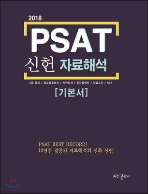 2018 PSAT 신헌 자료해석 기본서