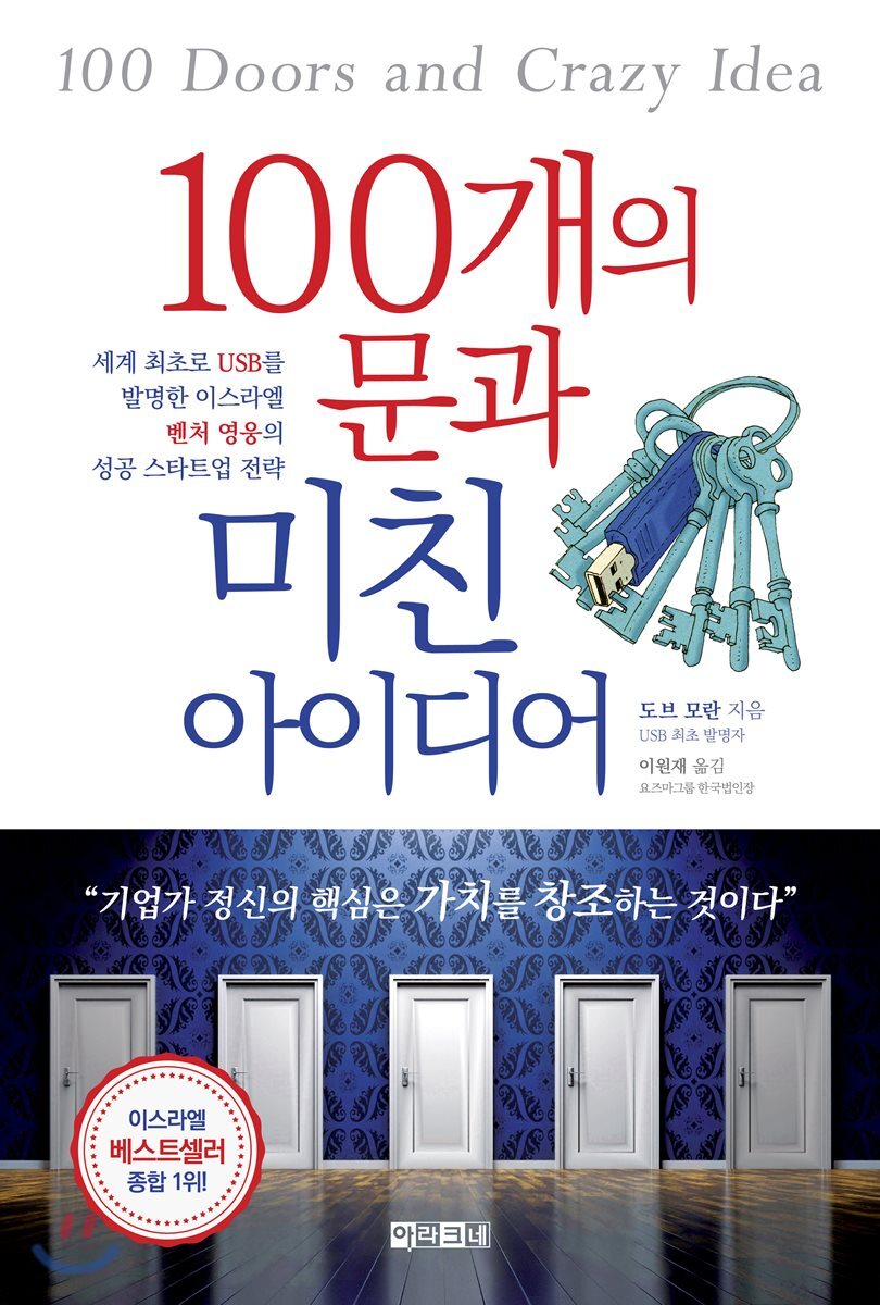 [전자책] 100개의 문과 미친 아이디어 | 도브 모란 저 | 아라크네 - 예스24