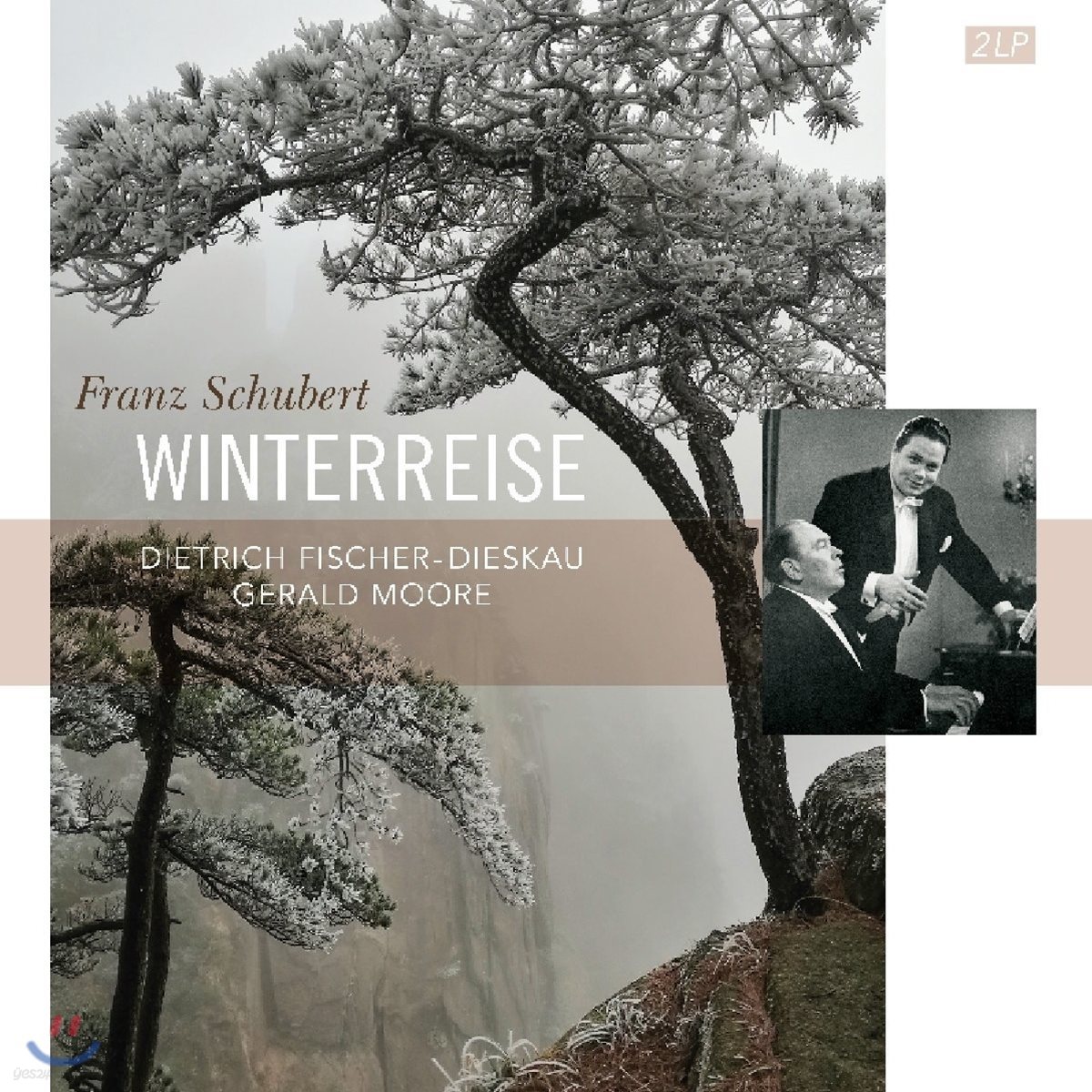 Dietrich Fischer-Dieskau 슈베르트: 가곡 &#39;겨울 나그네&#39; - 디트리히 피셔-디스카우, 제럴드 무어 (Shubert: Lieder &#39;Winterreise&#39;) [2LP]