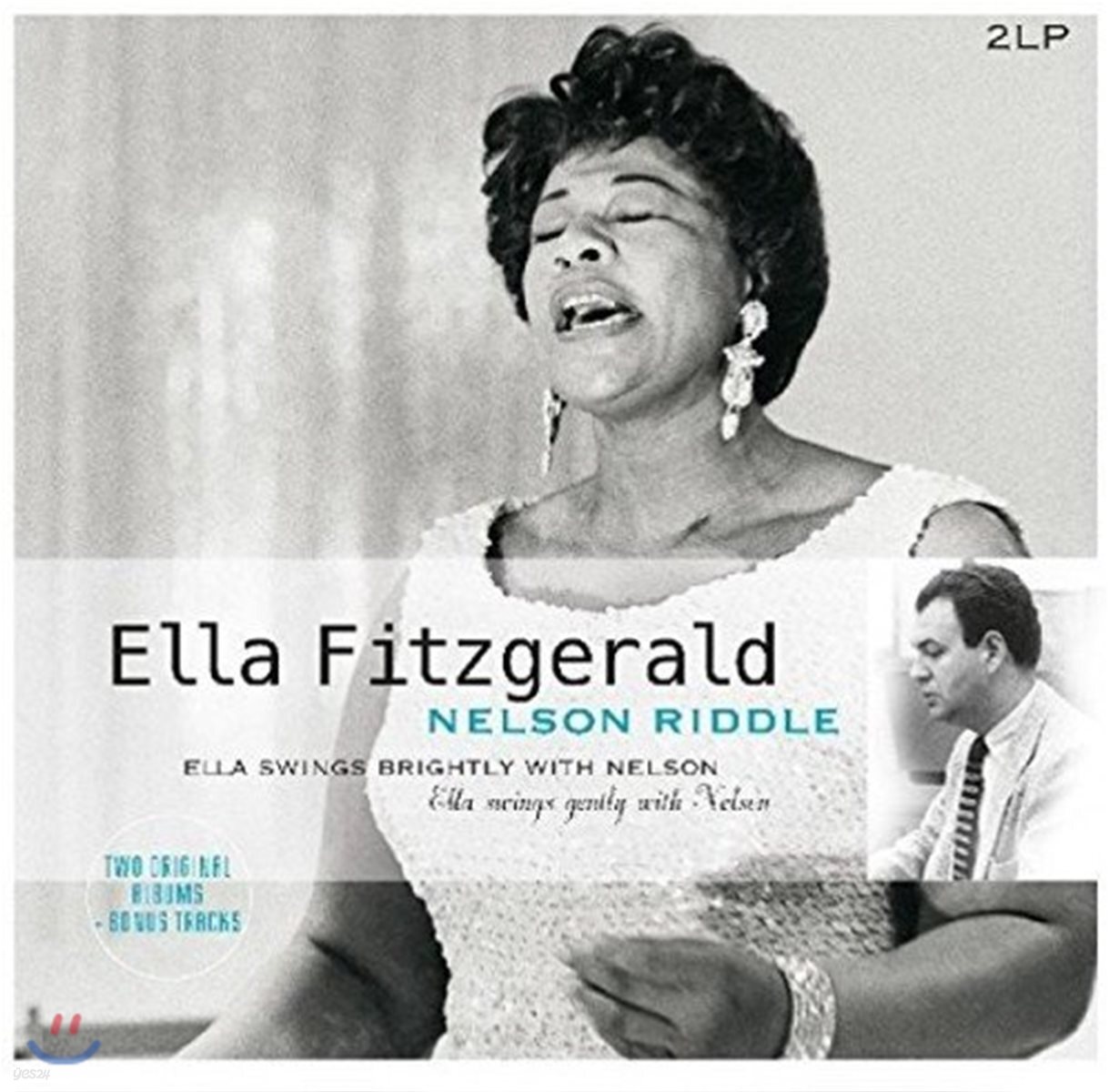 Ella Fitzgerald (엘라 피츠제랄드) - Ella Swings Brightly Gently With Nelson Riddle [2 LP]