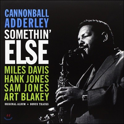 Cannonball Adderley (ĳ ִ) - Somethin' Else [LP]