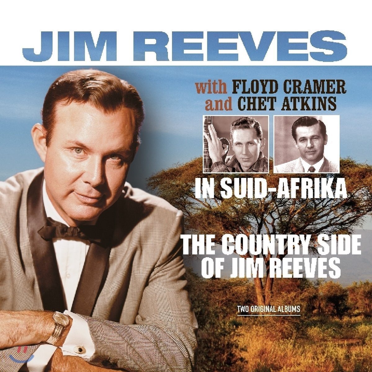 Jim Reeves &amp; Floyd Cramer (짐 리브스, 플로이드 크래머) - The Country Side Of Jim Reeves / In Suid-Afrika [LP]