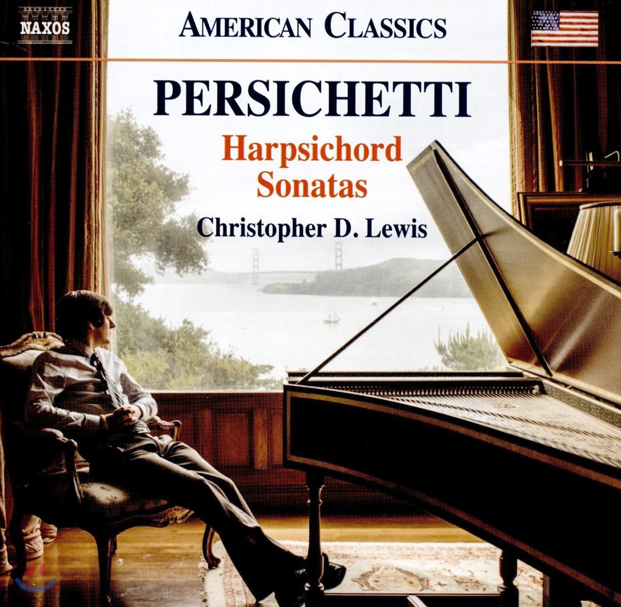 Christopher D. Lewis 빈센트 퍼시케티: 하프시코드 소나타 1, 3, 5, 8 & 9번, 세레나데 15번 - 크리스토퍼 D. 루이스 (Vincent Persichetti: Harpsichord Sonatas)