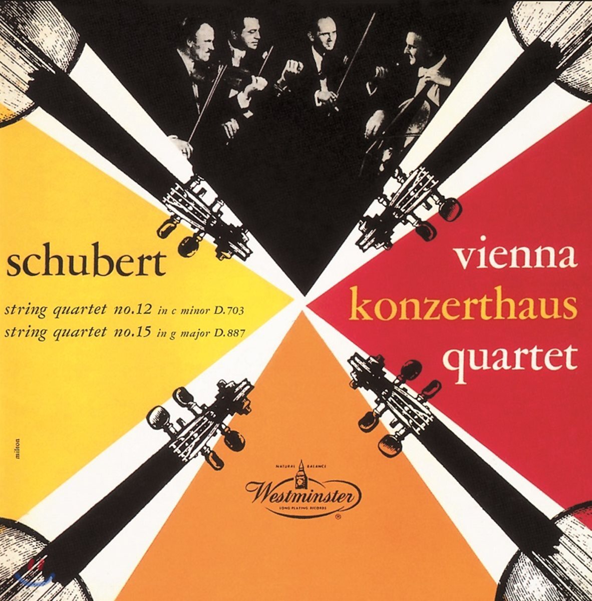 Wiener Konzerthaus Quartett 슈베르트: 현악 사중주 12번, 15번 - 빈 콘체르트하우스 콰르텟 (Schubert: String Quartets D.887, D.703)