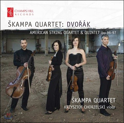 Skampa Quartet 庸:   12  3 `Ƹ޸ī`2 (Dvorak: 'American Quartet' and Quintet)