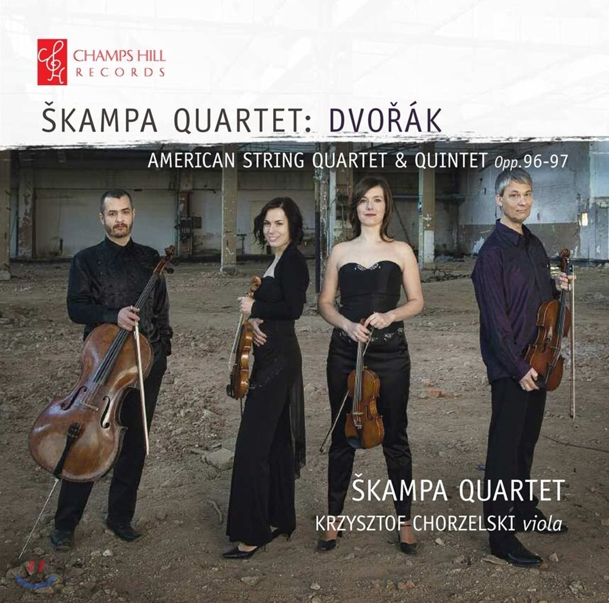 Skampa Quartet 드보르작: 현악 사중주 12번 오중주 3번 `아메리카`2번 (Dvorak: 'American Quartet' and Quintet)