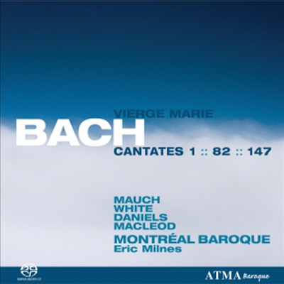  : ĭŸŸ  3 - 147, 82, 1 (Bach : Bachs Complete Sacred Cantatas on SACD, Vol. 3) (SACD Hybrid) - Eric Milnes