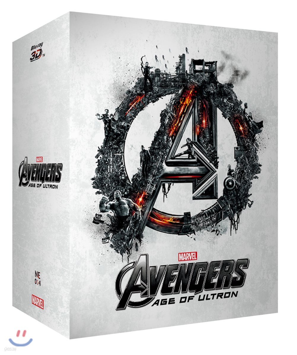 어벤져스 : 에이지 오브 울트론 (2Disc 300장 박스세트 스틸북 한정판) : 블루레이 | Joss Whedon | 노바미디어 -  예스24