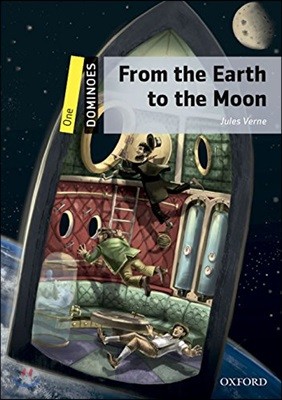 Dominoes 1 : From the Earth to the Moon (Book & CD)