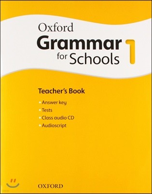 Oxford Grammar for Schools: 1: Teacher's Book and Audio CD Pack