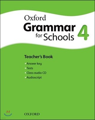 Oxford Grammar for Schools: 4: Teacher's Book and Audio CD Pack