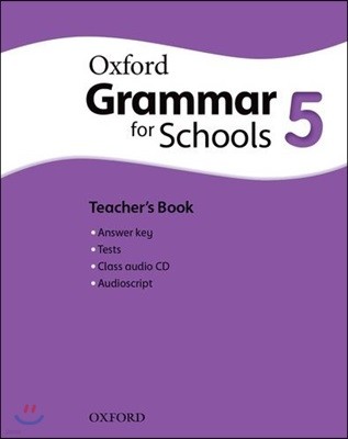 Oxford Grammar For Schools 5: Teachers Book and Audio CD Pack