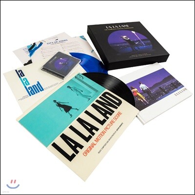 Thelonious Monk,John Legend,라이언 고슬링,Emma Stone,Justin Hurwitz — 라라랜드 영화음악 합본 컴플리트 박스세트 (La La Land OST - The Complete Musical Experience by Justin Hurwitz 저스틴 허위츠) 앨범 커버