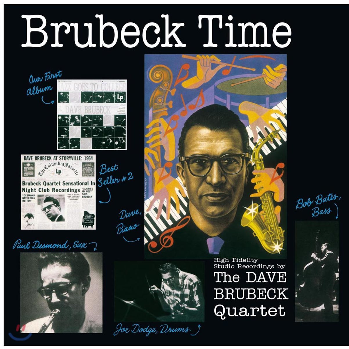 Dave Brubeck Quartet (데이브 브루벡 쿼텟) - Brubeck Time [LP]