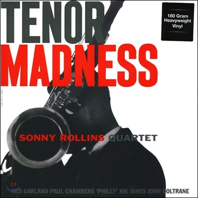 Red Garland,John Coltrane,Sonny Rollins,Paul Chambers,Philly Joe Jones — Sonny Rollins (소니 롤린스) - Tenor Madness 앨범 커버