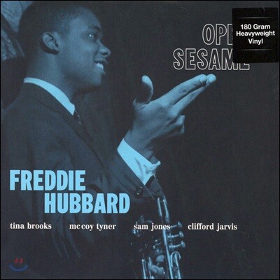 McCoy Tyner,Freddie Hubbard,Tina Brooks,Sam Jones,Clifford Jarvis — Freddie Hubbard (프레디 허바드) - Open Sesame 앨범 커버