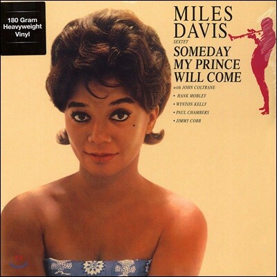 Hank Mobley,John Coltrane,Wynton Kelly,Miles Davis,Paul Chambers,Philly Joe Jones,Jimmy Cobb — Miles Davis (마일즈 데이비스) - Someday My Prince Will Come 앨범 커버