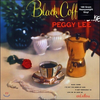 Jimmy Rowles,Peggy Lee,Pete Candoli,Max Wayne,Ed Shaughnessy — Peggy Lee (페기 리) - Black Coffee And Fever 앨범 커버