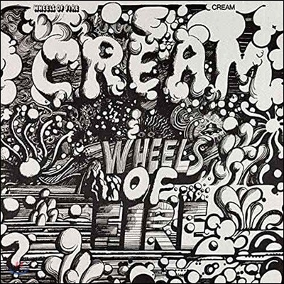 Cream,Eric Clapton,Jack Bruce — Cream - Wheels Of Fire 크림 3집 앨범 커버