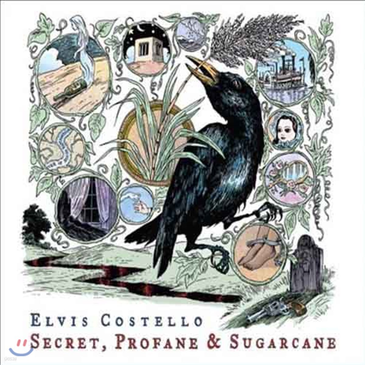 Elvis Costello (엘비스 코스텔로) - Secret, Profane & Sugarcane [2 LP]