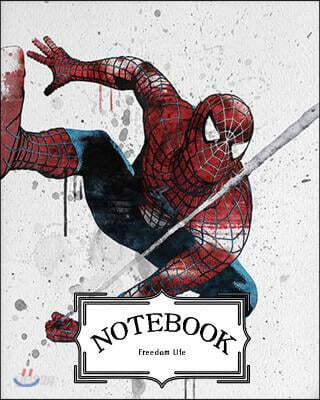 Notebook: Spiderman v.3: Notebook Journal Diary, 120 pages, 8" x 10" (Notebook Lined, Blank No Lined)
