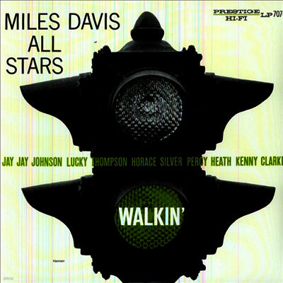 Miles Davis All Stars — Walkin' 앨범 커버