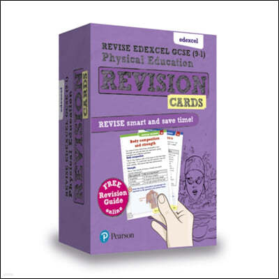 Pearson REVISE Edexcel GCSE Physical Education Revision Cards (with free online Revision Guide): For 2024 and 2025 assessments and exams (Revise Edexcel GCSE Physical Education 16)