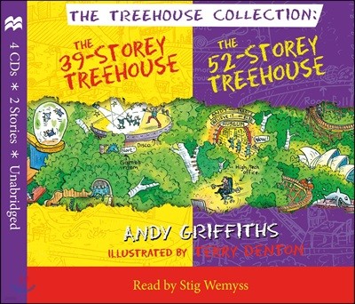 The 39-Storey & 52-Storey Treehouse CD Set