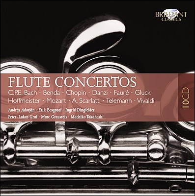  ÷Ʈ ְ  (Flute Concertos) 10CD