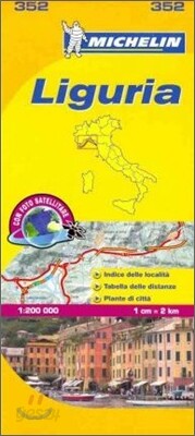 Liguria - Michelin Local Map 352