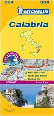 Calabria - Michelin Local Map 364