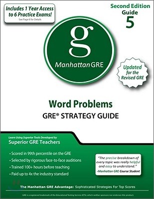 Word Problems GRE Strategy Guide