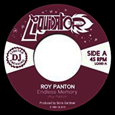Roy Panton — Endless Memory / Tell Me (Limited Edition) 앨범 커버