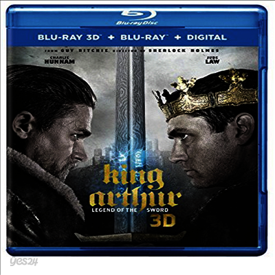 King Arthur: Legend Of The Sword (킹 아서: 제왕의 검)(한글무자막)(Blu-ray 3D+Blu-ray)
