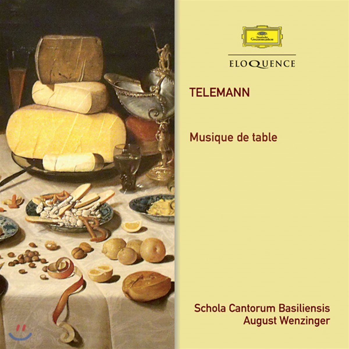 August Wenzinger 텔레만: 타펠 무지크 전곡 - 스콜라 칸토룸 바질리엔시스, 아우구스트 벤칭거 (Telemann: Musiqe de Table [Tafelmusik])