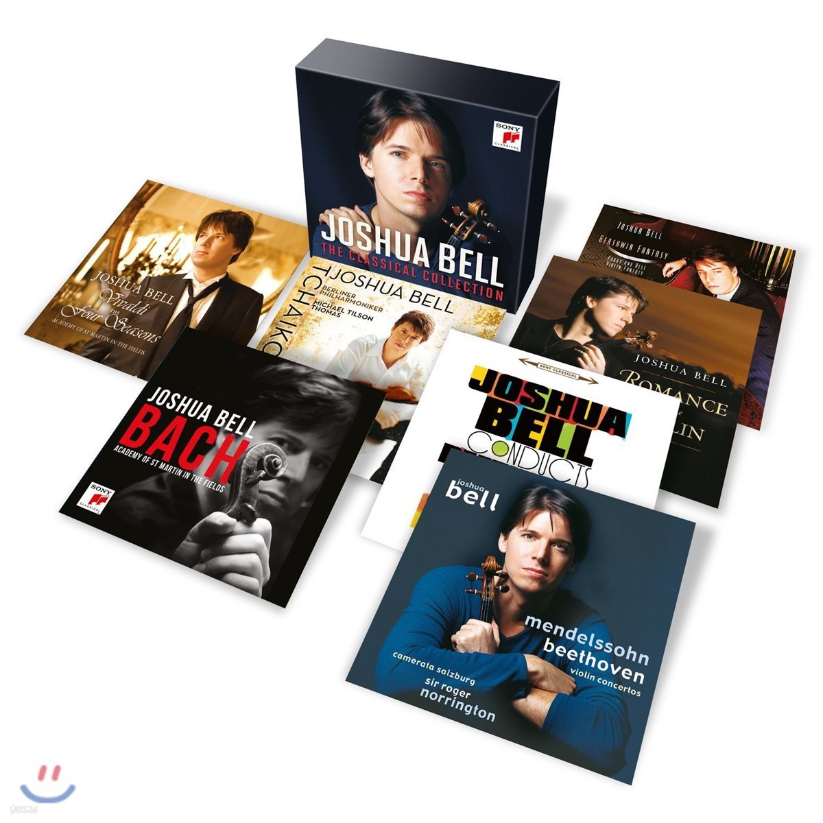 Joshua Bell 조슈아 벨 - 클래시컬 컬렉션: 소니 녹음 전곡 14CD 박스세트 (The Classical Collection)