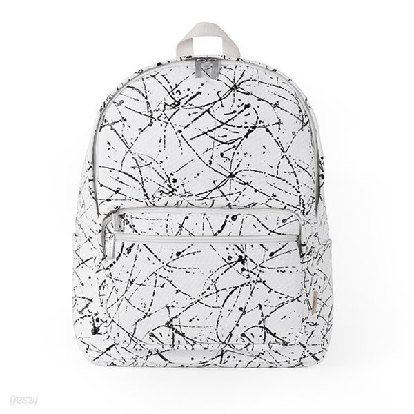 [버빌리안] Painting Backpack [ white ]