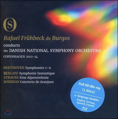 Rafael Fruhbeck de Burgos 亥    3 Ȳ (Beethoven: Symphonies 1-9 - Fruhbeck De Brugos)