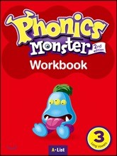 Phonics Monster 3 : Work Book, 2/E
