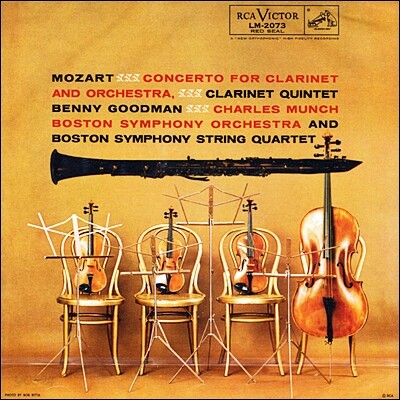 Benny Goodman 모차르트 : 클라리넷 협주곡, 클라리넷 오중주 (Mozart :Clarinet Quintet K581, Clarinet Concerto K622)