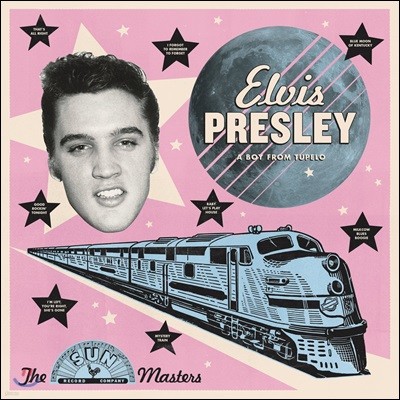 Elvis Presley — A Boy From Tupelo : The Sun Masters 앨범 커버