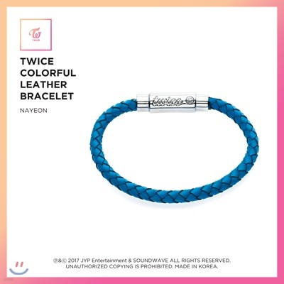 Ʈ̽ (TWICE) - TWICE Colorful Leather Bracelet [Nayeon]