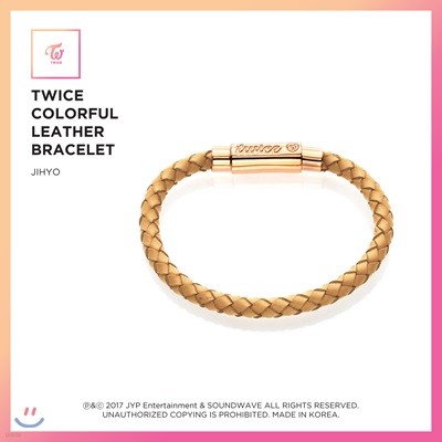 Ʈ̽ (TWICE) - TWICE Colorful Leather Bracelet [Jihyo]