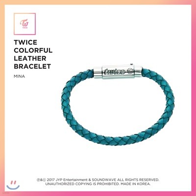Ʈ̽ (TWICE) - TWICE Colorful Leather Bracelet [Mina]